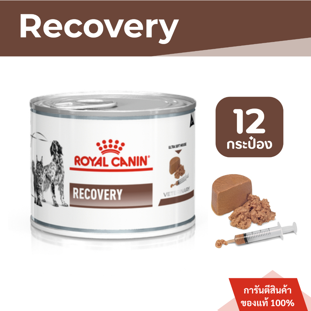 รูปสินค้า Royal Canin Recovery อาหารเปียกสุนัข 195 กรัม จำนวน 12 กระป๋อง