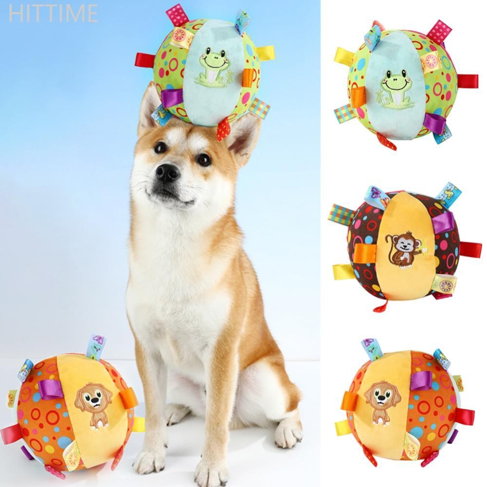 รูปสินค้า Hittime Interactive Ball ของเล่นสุนัขสําหรับ Agressive Chewers การฝึกอบรม Decompress กัดทน