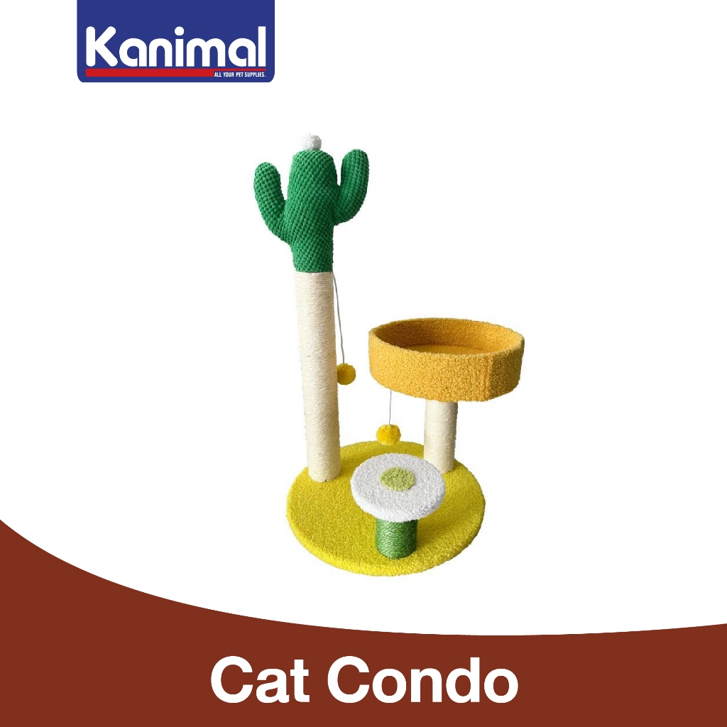 รูปสินค้า Kanimal CT-31000 Cactus Sleeper คอนโดแมว ของเล่นแมว สำหรับแมวทุกวัย ขนาด 41 67 ซม.