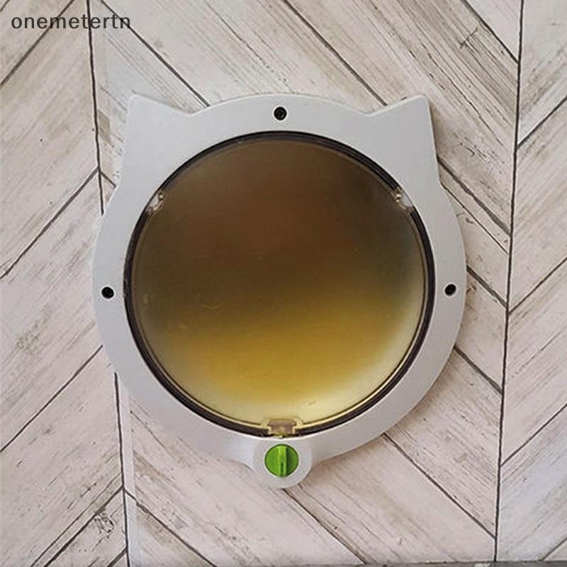 รูปสินค้า Oyr Cat Flap ประตูแมวน่ารัก แม่เหล็ก 4 โหมด อัตโนมัติ พลาสติก สําหรับประตูภายนอกภายใน