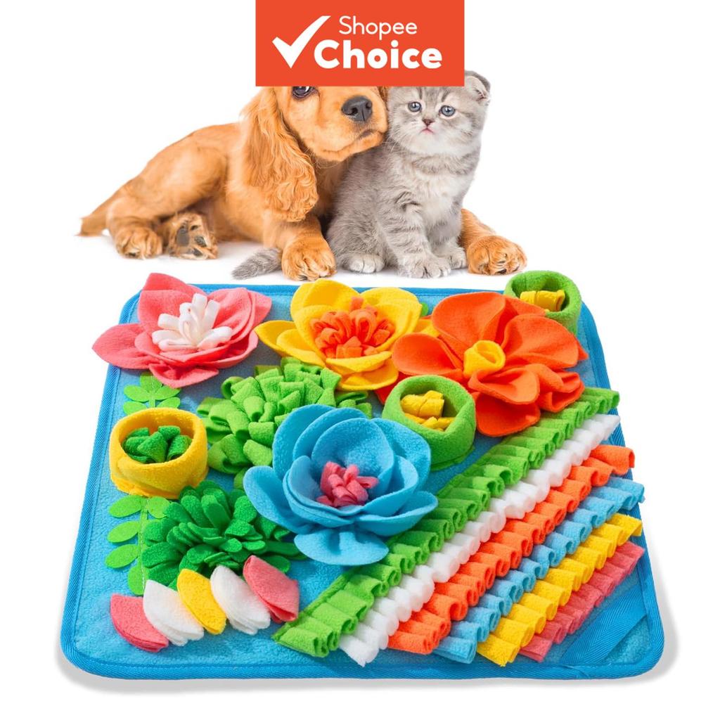 รูปสินค้า Pet Slow Feeder Mat Snuffle Mat สําหรับสุนัขแมวค่อยเล่นการฝึกอบรมของเล่น