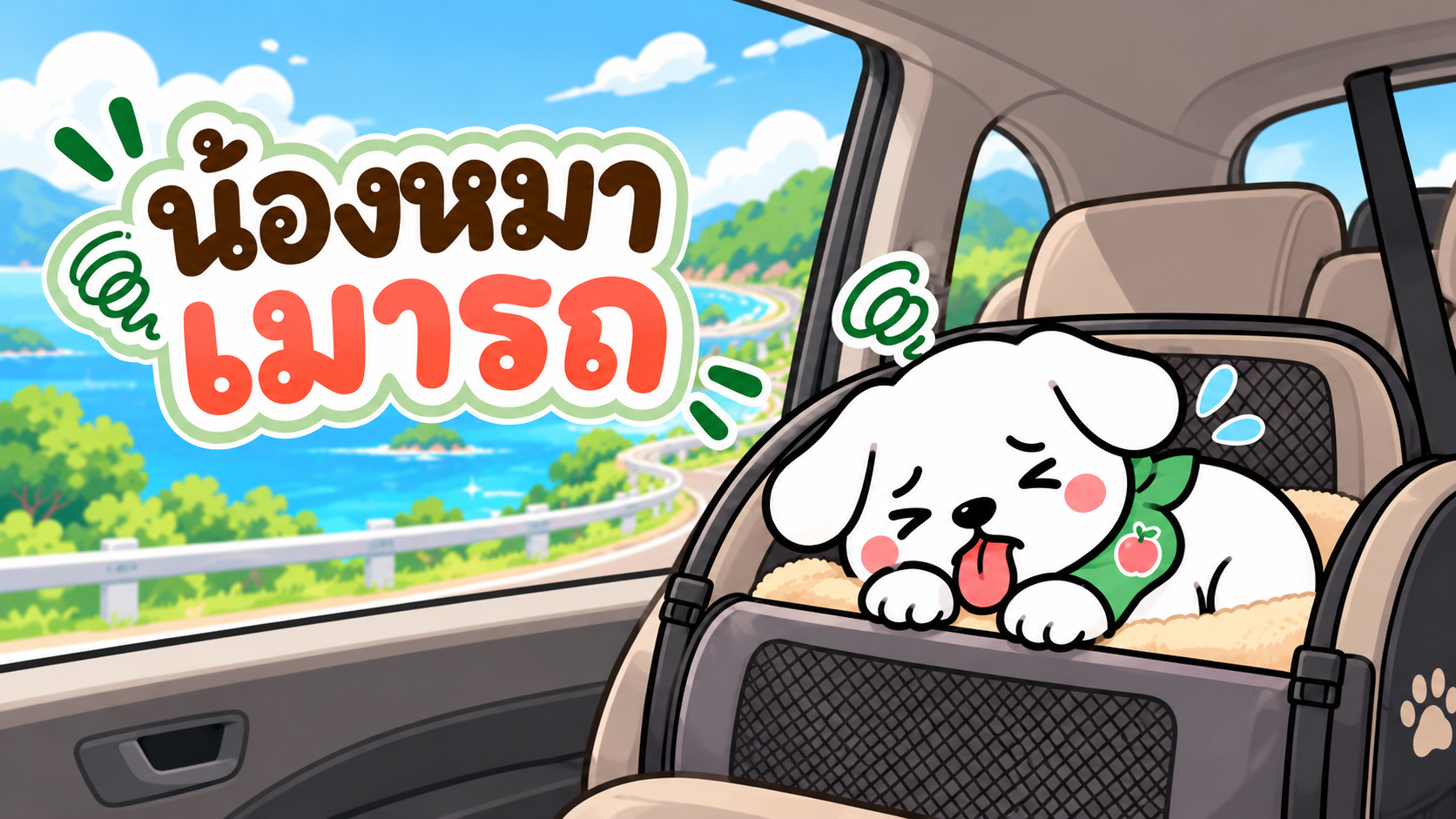ภาพประกอบบทความ หมาเมารถทำยังไง? สาเหตุ อาการ และวิธีป้องกัน