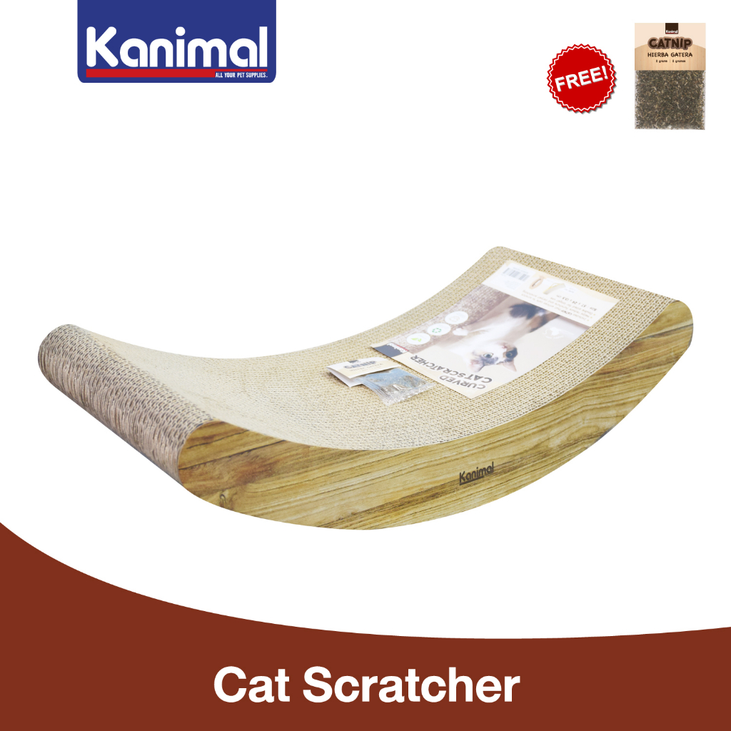 รูปสินค้า Kanimal CS-1250 Cat Toy ของเล่นแมว ที่ลับเล็บแมว รุ่น Arch Size L ขนาด 58x24x13.5 ซม. Catnip